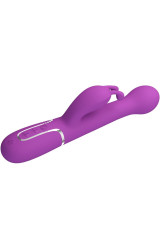 PRETTY LOVE - DEJON 3 IN 1 MULTIFUNZIONE VIBRATORE CONIGLIO VIOLA