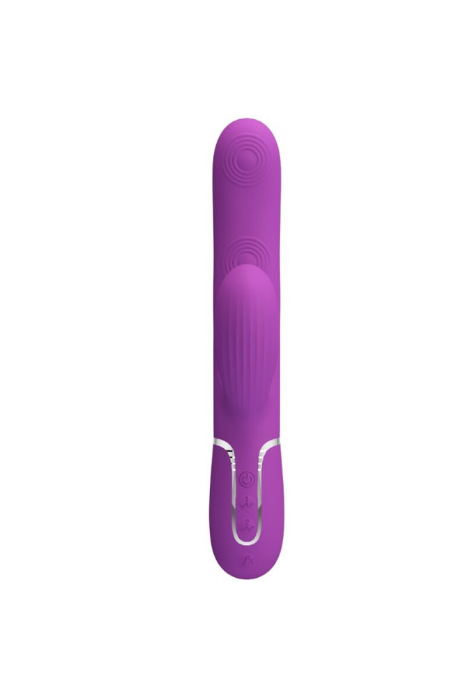 PRETTY LOVE - PERLITA 3 IN 1 VIBRATORE MULTIFUNZIONE CONIGLIO VIOLA