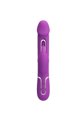 PRETTY LOVE - KAMPAS 3 IN 1 MULTIFUNZIONE VIBRATORE CONIGLIO VIOLA