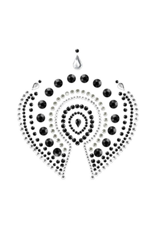 BIJOUX - INDISCRETS FLAMBOYANT NERO & ARGENTO