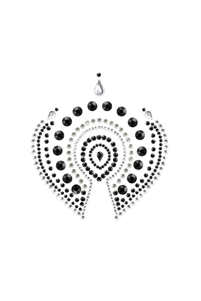 BIJOUX - INDISCRETS FLAMBOYANT NERO & ARGENTO