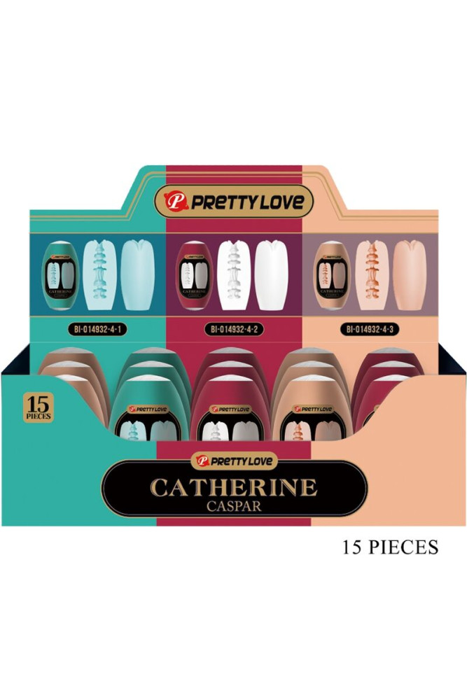 PRETTY LOVE - CASPAR PACK 15 VARI MASTURBATORI MASCHILI