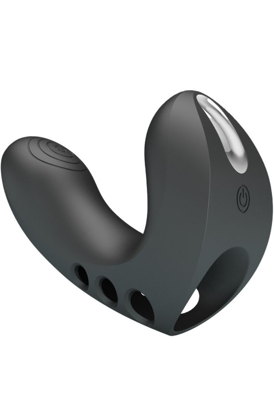 PRETTY LOVE - VIBRATORE DA DITA CAMELIA 7 VIBRAZIONI NERO