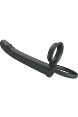 PRETTY LOVE - DILLION DOPPIA PENETRAZIONE DOPPIO ANELLO PER IL PENE NERO