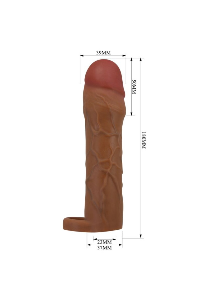 PRETTY LOVE - GUAINA PER PENE HANI CON ESTENSIONE 5 CM MULATTO