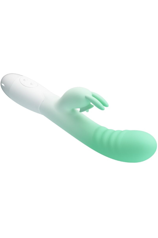 PRETTY LOVE - VIBRATORE CONIGLIO CERBERUS 3O VIBRAZIONI VERDE
