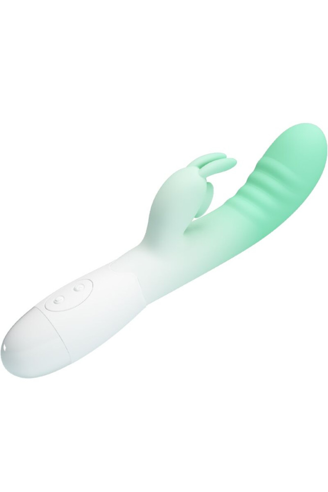 PRETTY LOVE - VIBRATORE CONIGLIO CERBERUS 3O VIBRAZIONI VERDE