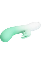PRETTY LOVE - VIBRATORE CONIGLIO CERBERUS 3O VIBRAZIONI VERDE