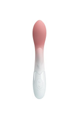 PRETTY LOVE - VIBRATORE PUNTO G LUMINOSO + STIMOLATORE CLITORIDEO 30 VIBRAZIONI ROSA