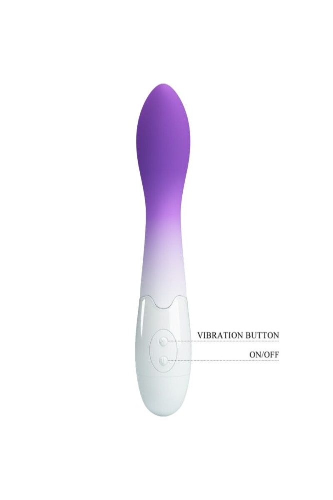 PRETTY LOVE - VIBRATORE PUNTO G BISHOP 30 VIBRAZIONI VIOLA