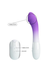 PRETTY LOVE - VIBRATORE ELEMENTAL G-SPOT 30 VIBRAZIONI VIOLA