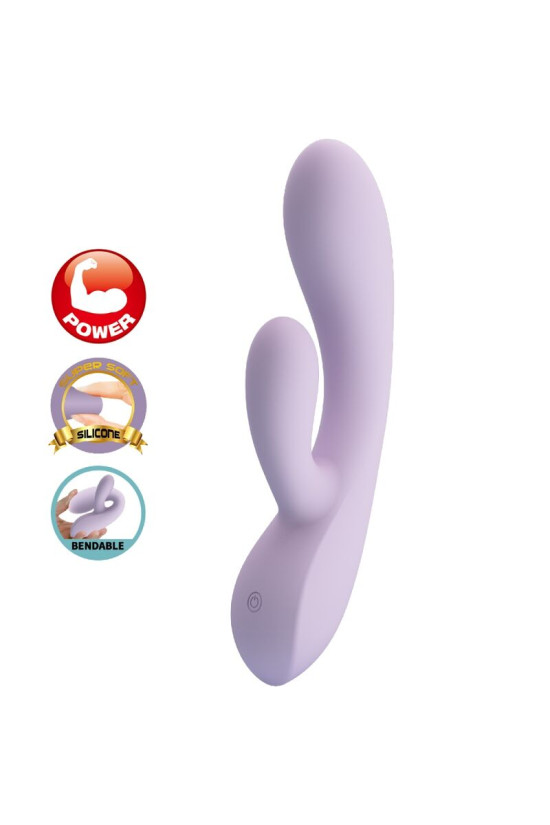 PRETTY LOVE - VIBRATORE CONIGLIO ROSOLYN 10 VIBRAZIONI VIOLA