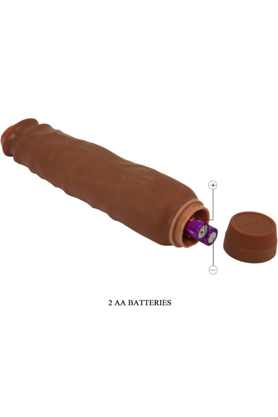 BAILE - JACK VIBRATORE REALISTICO 26 CM MULATTO