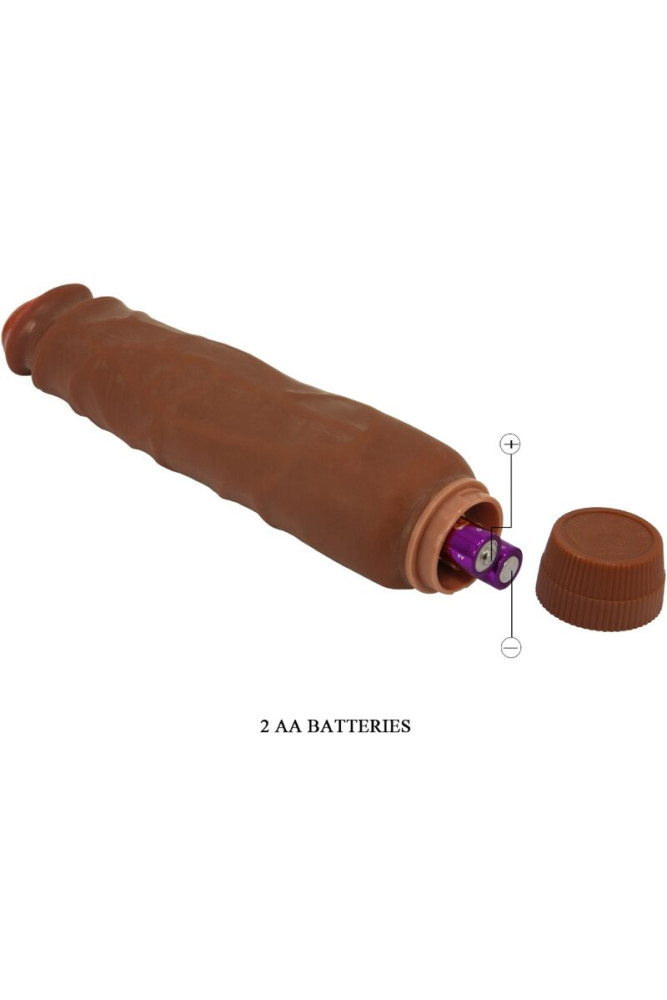 BAILE - JACK VIBRATORE REALISTICO 26 CM MULATTO