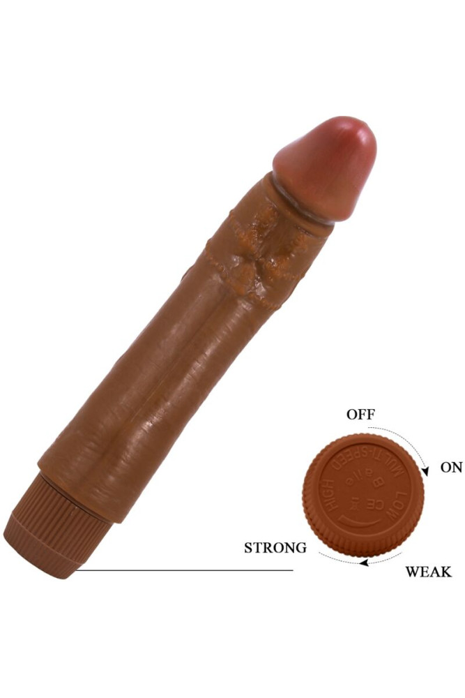 BAILE - DYBBUK VIBRATORE REALISTICO 24 CM MULATTO