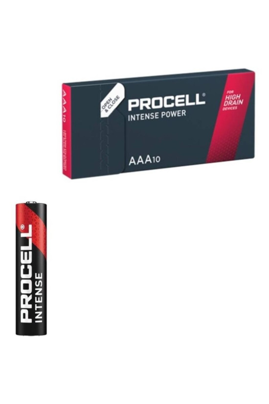 PROCELL - INTENSE POWER ALKALINE LR03 AAA 1.5V SCATOLA*10