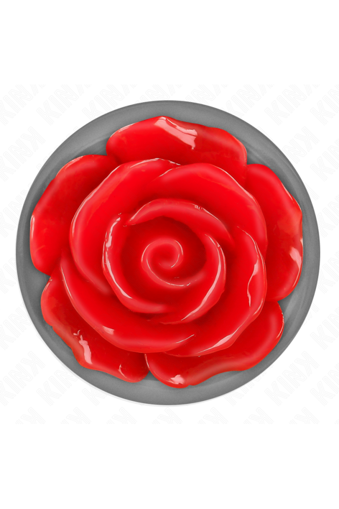 KINK - PLUG ANALE ROSA ROSSO TAGLIA S