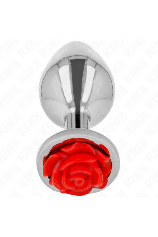 KINK - PLUG ANALE ROSA ROSSO TAGLIA M
