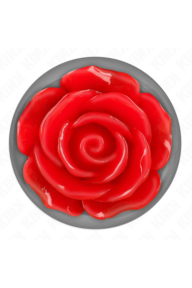 KINK - PLUG ANALE ROSA ROSSO TAGLIA M