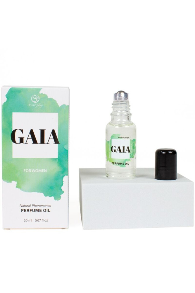 SECRETPLAY - GAIA PROFUMO NATURALE FEROMONI IN OLIO PER DONNA 20 ML
