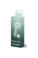 SATISFYER - NAUGHTY KISS WAVE STIMOLATORE CLITORIDEO ACQUAMARINA
