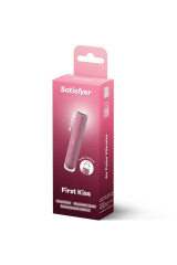 SATISFYER - STIMOLATORE CLITORIDEO FIRST KISS WAVE GARNET