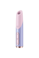 SATISFYER - STIMOLATORE CLITORIDEO BOLD KISS WAVE ROSA / VIOLA
