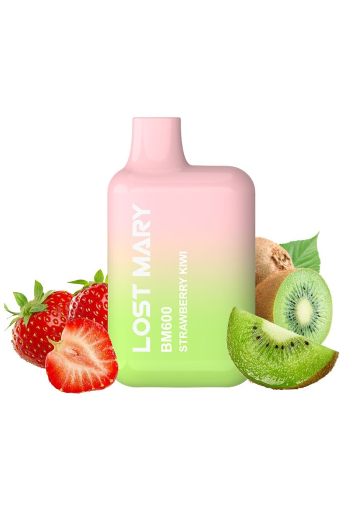 LOST MARY - BM600 NICOTINA VAPER 2% MONOUSO FRAGOLA KIWI