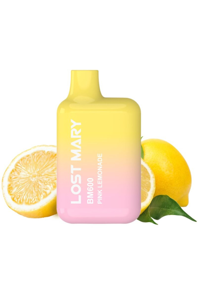 LOST MARY - BM600 NICOTINA VAPER 2% MONOUSO PINK LEMONADE