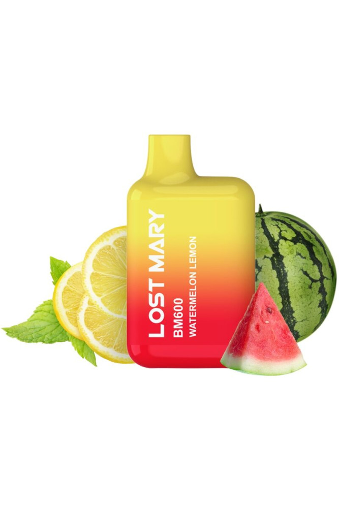 LOST MARY - BM600 NICOTINA VAPER 2% MONOUSO ANGURIA LIMONE
