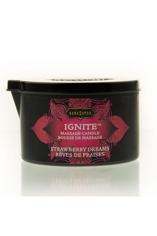 KAMASUTRA - CANDELA DA MASSAGGIO STRAWBERRY DREAMS 170 GR