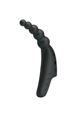 PRETTY LOVE - VIBRATORE DA DITA JORDIN 10 VIBRAZIONI NERO