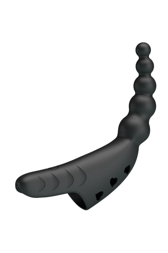 PRETTY LOVE - VIBRATORE DA DITA JORDIN 10 VIBRAZIONI NERO