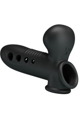 PRETTY LOVE - MANICOTTO PER PENE CRANE CON AIRBAG NERO