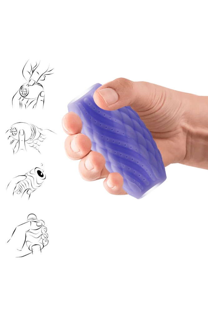 PRETTY LOVE - ATHENA EROS SILICONE MASTURBATORE MASCHILE VIOLA
