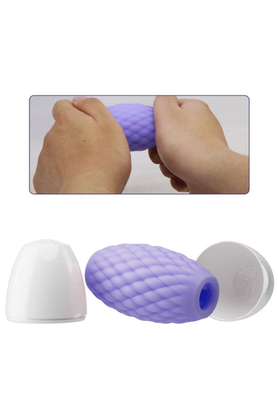 PRETTY LOVE - ATHENA EROS SILICONE MASTURBATORE MASCHILE VIOLA