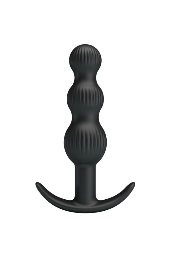 PRETTY LOVE - SIDNEY VIBRATORE ANALE 10 VIBRAZIONI NERO