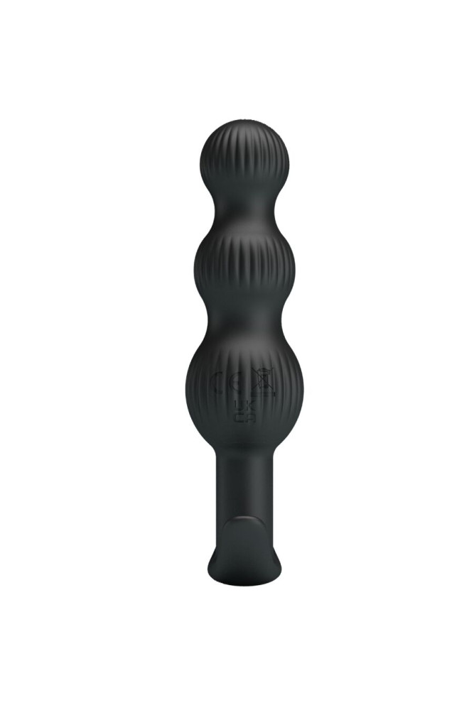 PRETTY LOVE - SIDNEY VIBRATORE ANALE 10 VIBRAZIONI NERO