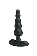 PRETTY LOVE - CORBAN VIBRATORE ANALE 10 VIBRAZIONI NERO
