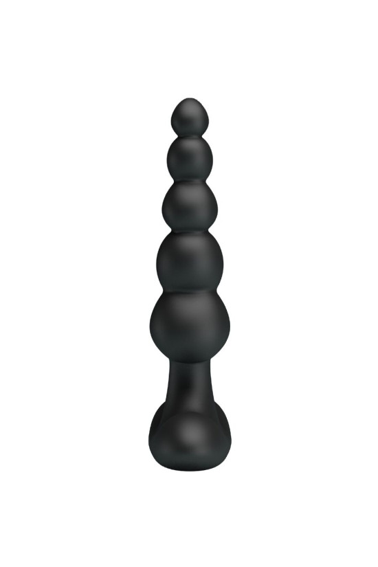 PRETTY LOVE - CORBAN VIBRATORE ANALE 10 VIBRAZIONI NERO