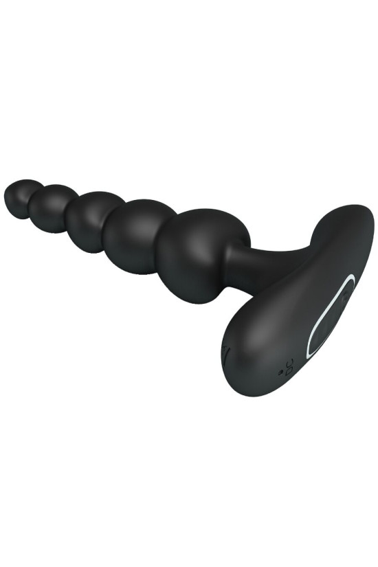 PRETTY LOVE - CORBAN VIBRATORE ANALE 10 VIBRAZIONI NERO