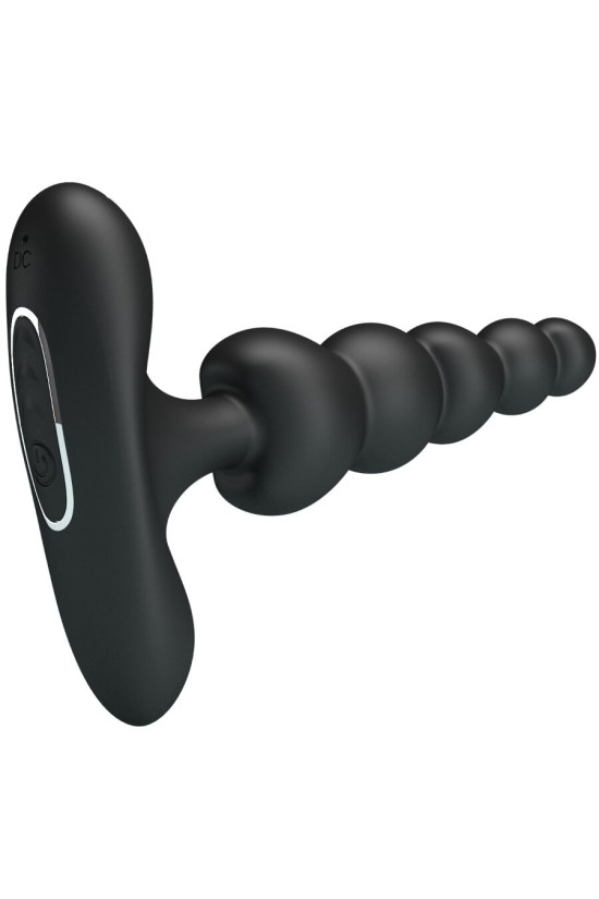 PRETTY LOVE - CORBAN VIBRATORE ANALE 10 VIBRAZIONI NERO