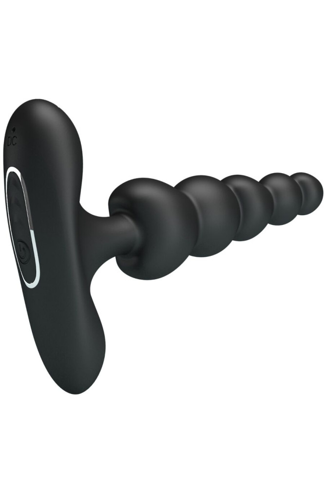 PRETTY LOVE - CORBAN VIBRATORE ANALE 10 VIBRAZIONI NERO