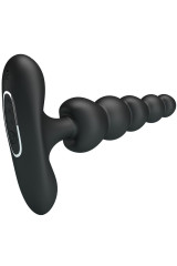 PRETTY LOVE - CORBAN VIBRATORE ANALE 10 VIBRAZIONI NERO