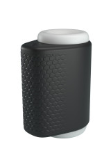 PRETTY LOVE - DJ GIRL MASTURBATORE MASCHILE CON VIBRAZIONE 5 IMPOSTAZIONI NEGRO