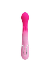 PRETTY LOVE - DEJON 3 IN 1 MULTIFUNZIONE VIBRATORE CONIGLIO ROSA