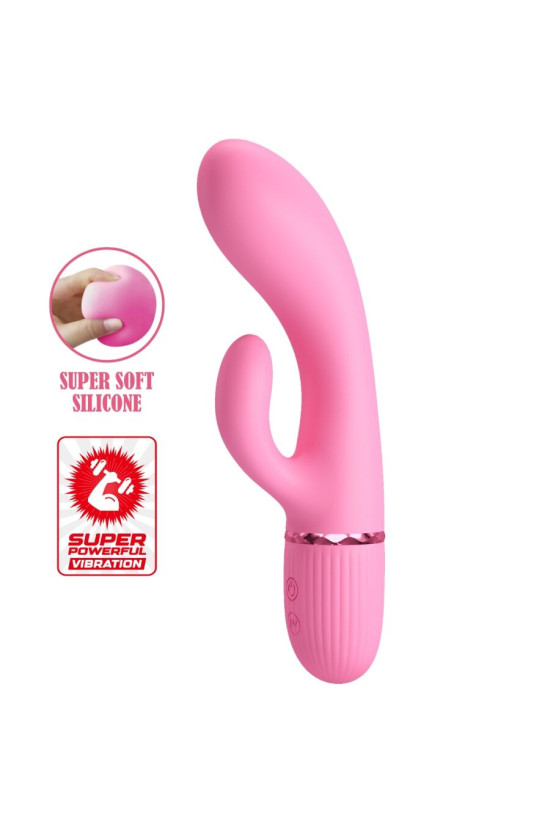 PRETTY LOVE - VIBRATORE CONIGLIO MARSKI E PUNTO G ROSA