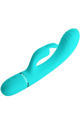 PRETTY LOVE - SCOCCO VIBRATORE CONIGLIO TURCHESE