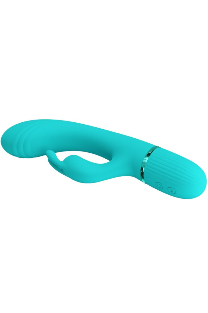 PRETTY LOVE - SCOCCO VIBRATORE CONIGLIO TURCHESE