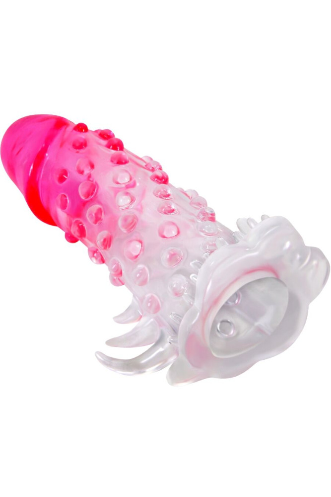 PRETTY LOVE - GUAINA DI ALLARGAMENTO REALISTICA WILFORD CON PENE RILIEVO ROSA